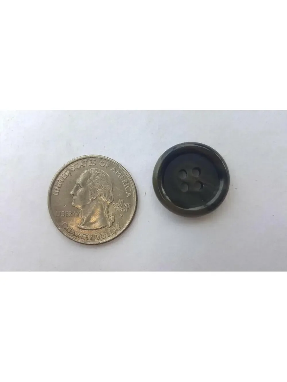 Bark Buttons, 4 Hole Sewing/Crafts Buttons 20mm - 24 Pieces (053)